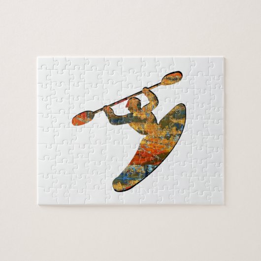 Puzzle Pays de kayak (Horizontal)