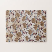 Puzzle Pays d'équitation de Taureau de cowboy de rodéo (Horizontal)