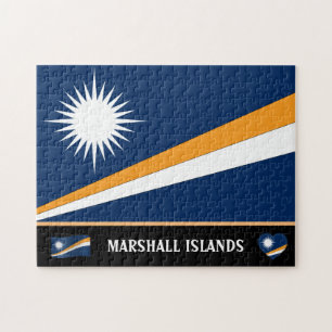 Puzzle Pays Marshall Flag / Marshall Island