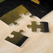 Puzzle Pays Western Cowgirl et Cheval (Côté)