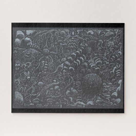 Puzzle paysage à l'encre argentée Darkworld (Horizontal)