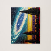 Puzzle Paysage Abstrait de l'espace extra-atmosphérique j (Vertical)