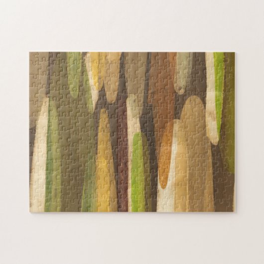 Puzzle Paysage Abstrait de ton terrestre (Horizontal)