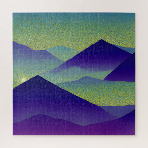 Puzzle Paysage Abstrait Étoile tombée 23