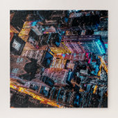 Puzzle Paysage aérien de nuit (Horizontal)