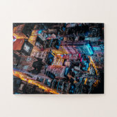 Puzzle Paysage aérien de nuit (Horizontal)