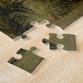 Puzzle Paysage agricole photo avec jardin et grange (Côté)