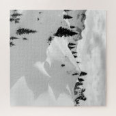 Puzzle Paysage alpin : Snowy Fir Trees (Horizontal)