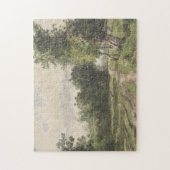 Puzzle Paysage aquarelle du chemin - Troyon constant (Vertical)