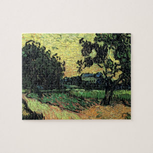 Puzzle Paysage avec Château d'Auvers par Vincent van Gogh