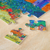Puzzle Paysage avec cochon et cheval, Gauguin (Côté)