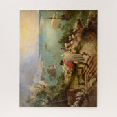 Puzzle Paysage avec la chute d'Icarus par P. Bruegel (Vertical)
