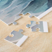 Puzzle Paysage avec mer et voiliers (Côté)