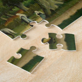 Puzzle Paysage avec Milkmaits par Henri Rousseau (Côté)