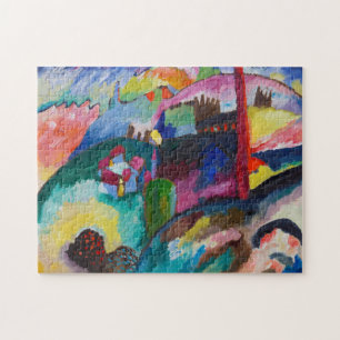 Puzzle Paysage avec rein d'usine, Wassily Kandinsky
