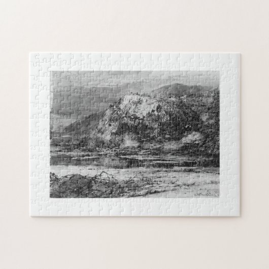 Puzzle Paysage avec Rocky Hills et Stream 1890 William (Horizontal)