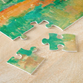 Puzzle Paysage avec une maison, Cézanne (Côté)