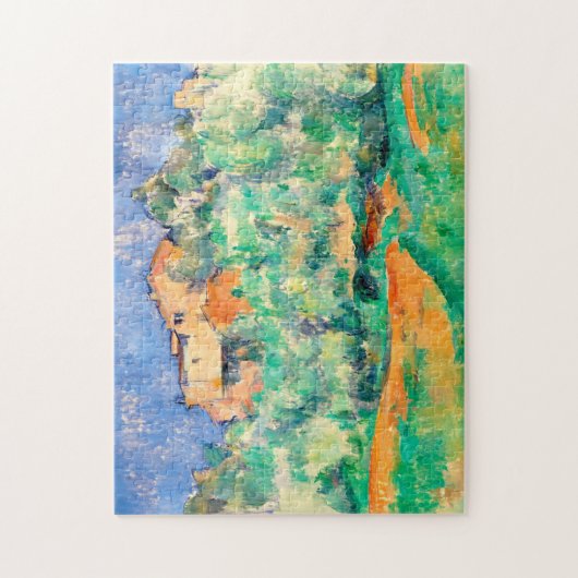 Puzzle Paysage avec une maison, Cézanne (Vertical)