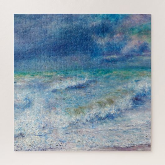 Puzzle Paysage bleu de Renoir Impressionniste Peinture (Vertical)