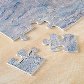 Puzzle Paysage bleu de Renoir Impressionniste Peinture (Côté)