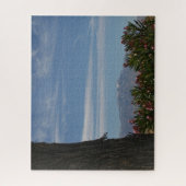 Puzzle Paysage California Mountains Palm Springs Blue (Vertical)