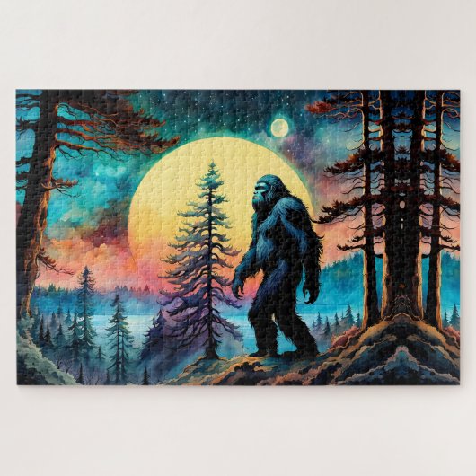 Puzzle Paysage coloré de Squatchin (Horizontal)