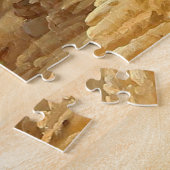 Puzzle Paysage côtier de Taormina en Sicile Carl Aagaard (Côté)