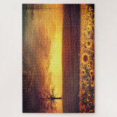 Puzzle Paysage - Coucher de soleil - Beau (Vertical)