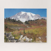 Puzzle Paysage couleur du Mont Rainier Automne (Horizontal)