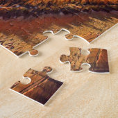 Puzzle Paysage d'Aruba avec Divi Divi Trees (Côté)