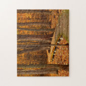 Puzzle Paysage d'automne Québec. (Vertical)