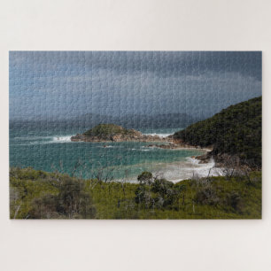 Puzzle Paysage de baie orageux et spectaculaire, 1014 piè