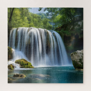 Puzzle Paysage de cascade