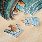 Puzzle Paysage de cerf à queue blanche (Côté)