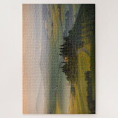 Puzzle Paysage de colline de la Toscane au lever de (Vertical)