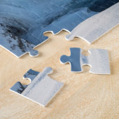 Puzzle Paysage de la cascade de Godafoss (Côté)