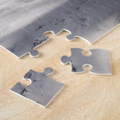 Puzzle Paysage de la montagne de neige (Côté)