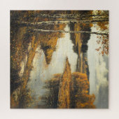 Puzzle Paysage de la rivière d'automne (Horizontal)