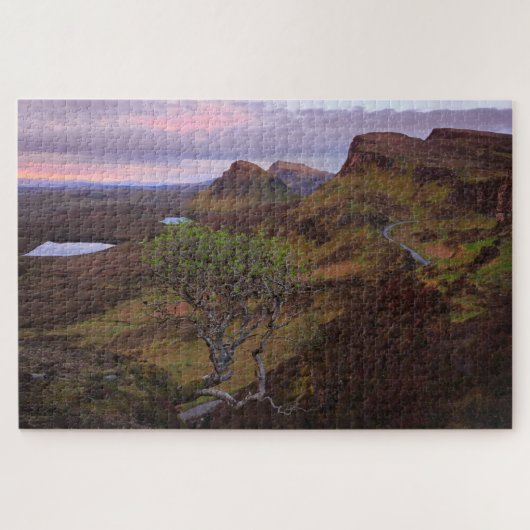 Puzzle Paysage de lever de soleil de Quiraing sur Skye (Horizontal)