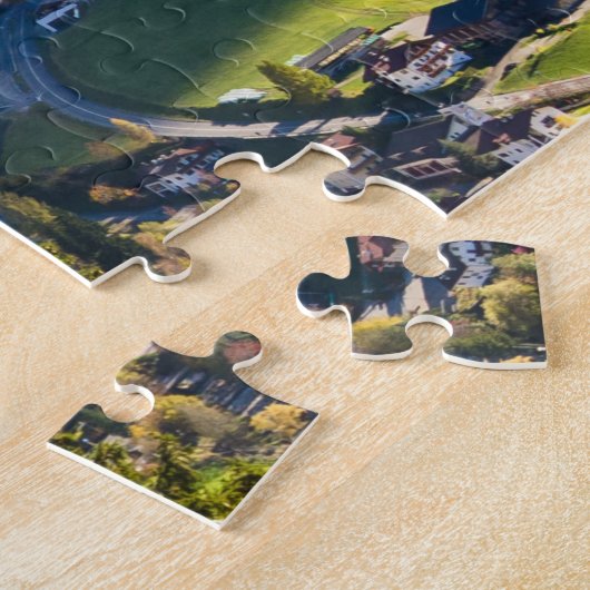 Puzzle Paysage de montagne automnal (Côté)