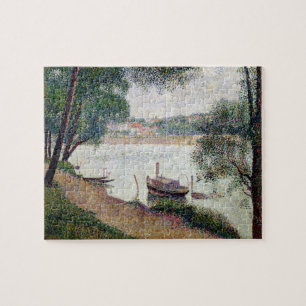 Puzzle Paysage de rivière de Georges Pierre Seurat ave