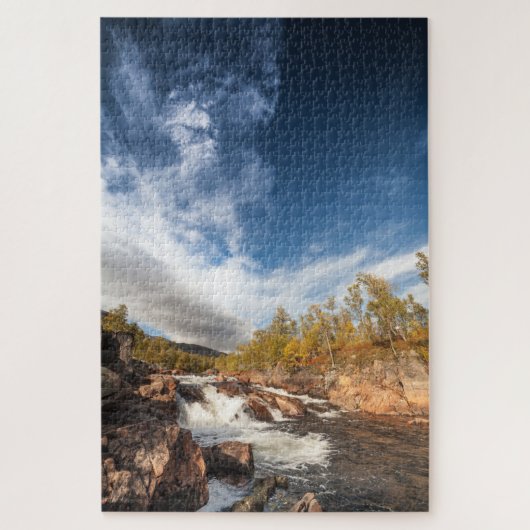 Puzzle Paysage de Scandinavie (Vertical)