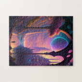 Puzzle Paysage de science-fiction Imaginaire (Horizontal)