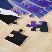 Puzzle Paysage De Temple Paisible À L'Aube (Côté)