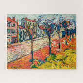 Puzzle Paysage des banlieues | Maurice de Vlaminck | (Horizontal)