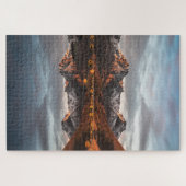 Puzzle Paysage des monts Norvège (Horizontal)