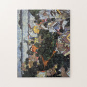 Puzzle Paysage d'été, Krumau par Egon Schiele (Vertical)