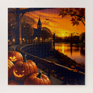 Puzzle Paysage d'Halloween deux