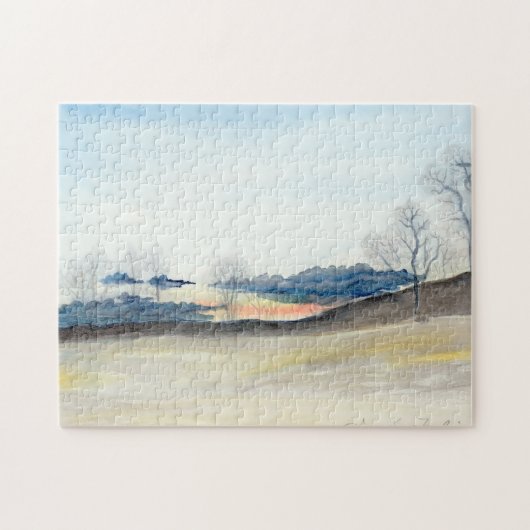 Puzzle Paysage d'hiver (Horizontal)