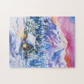 Puzzle Paysage d'hiver (Horizontal)